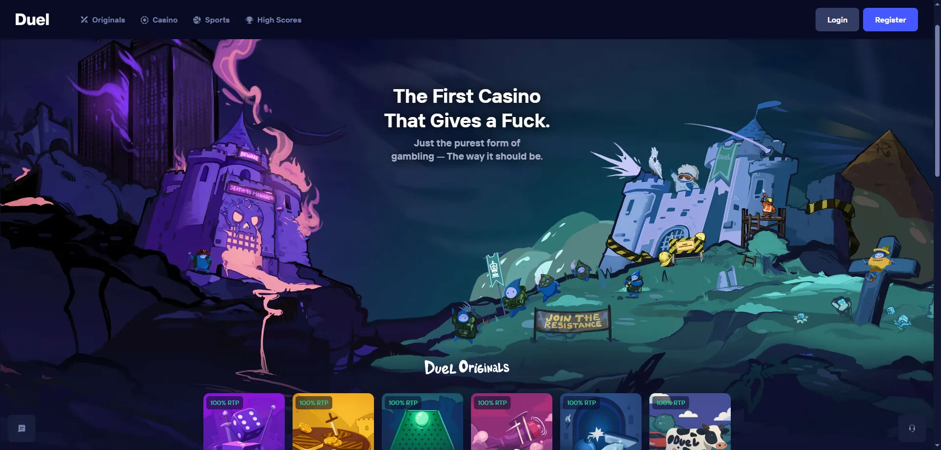 Inicio de sesi&oacute;n seguro en Duel Casino con autenticaci&oacute;n en dos pasos