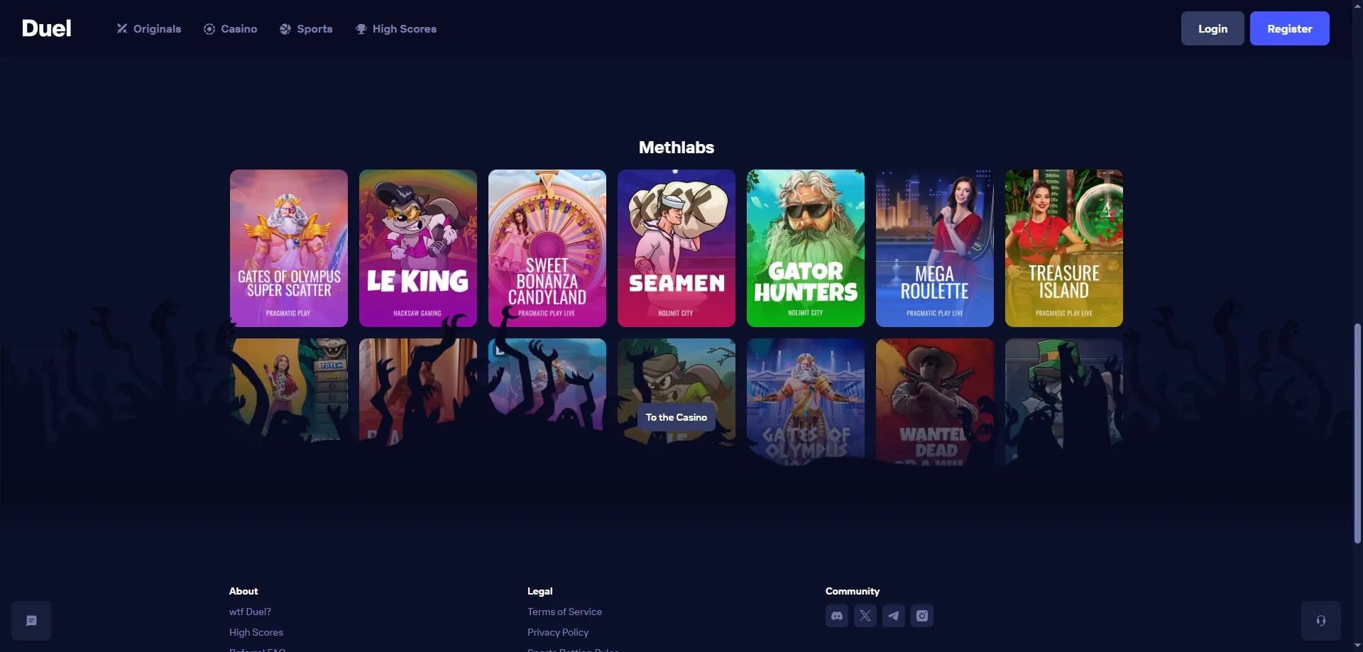 Tragamonedas en l&iacute;nea en Duel Casino &mdash; m&aacute;s de 5000 t&iacute;tulos disponibles