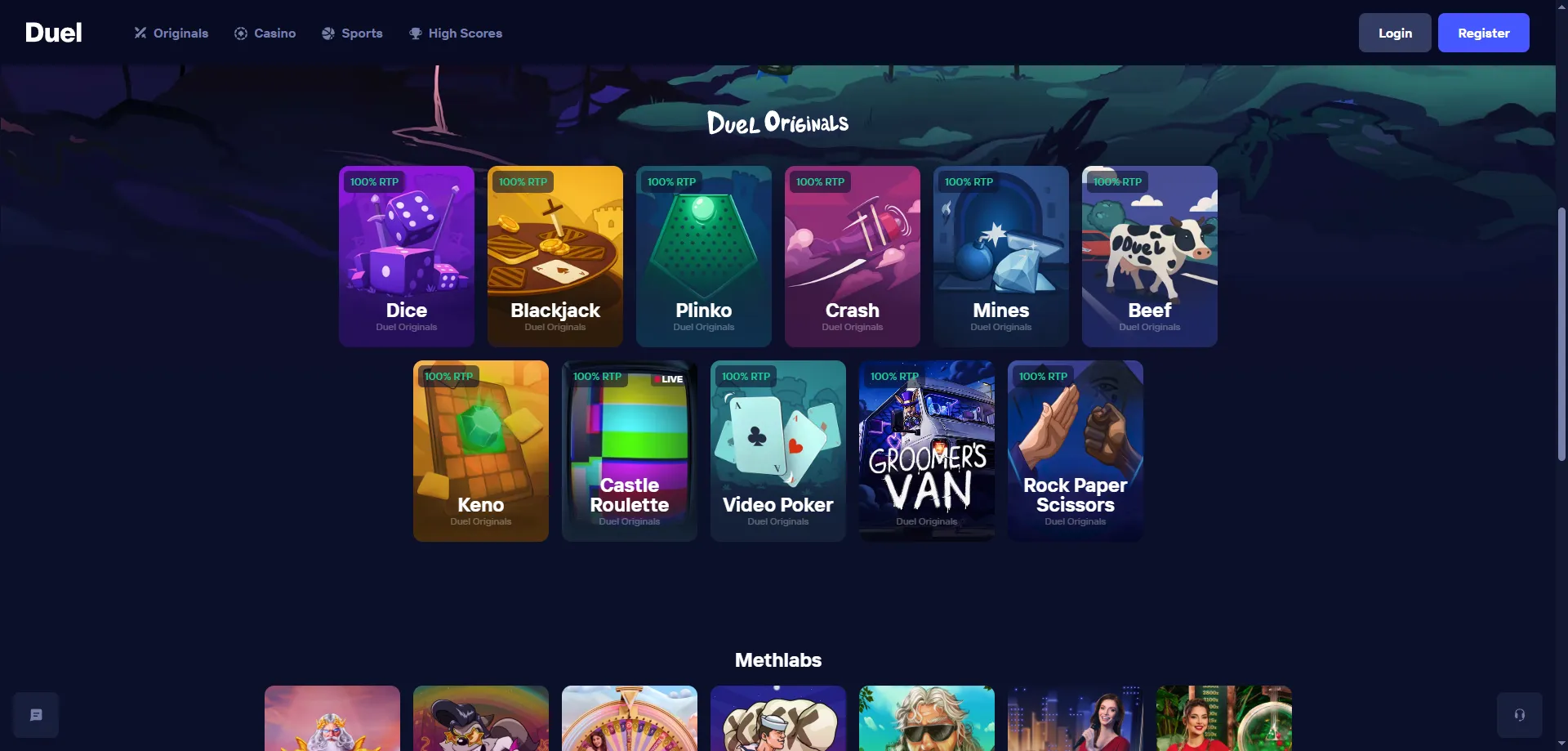 M&eacute;todos de pago cripto en Duel Casino &mdash; dep&oacute;sitos y retiros instant&aacute;neos
